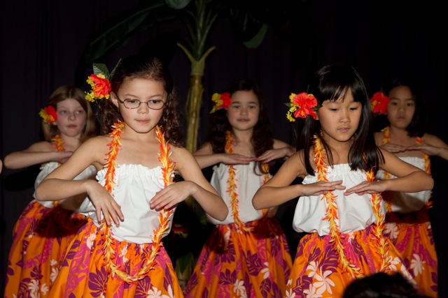 Hula on the Third Place Commons stage