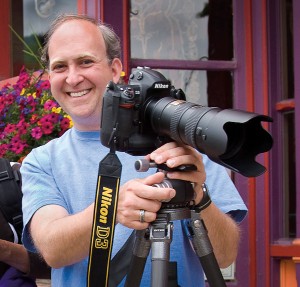 Charles Needle at work. Photo © Charles R Needle.
