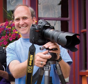 Charles Needle at work.  Photo © Charles R Needle.