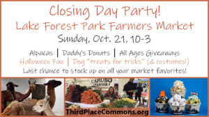 Donuts, Alpacas & More at Market Closing Party – This Sunday, 10/21