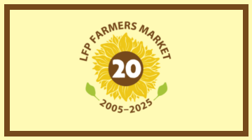 Farmer's Market 20th Anniversary Logo