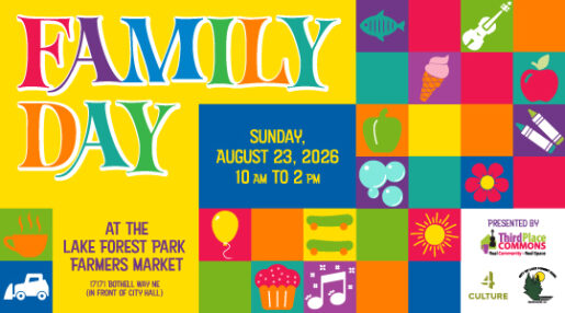 Family Day at the Lake Forest Park Farmers Market